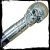 Laska - Grinning Skull Swaggering Cane 92 cm